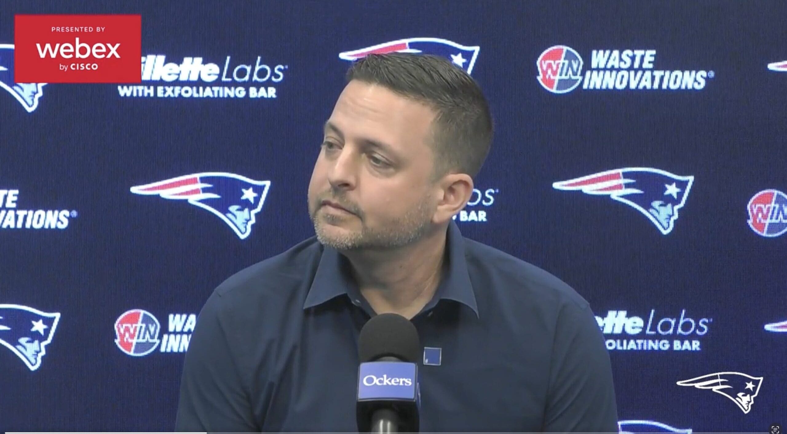 Patriots Executive Eliot Wolf Holds Pre-Draft Press Conference